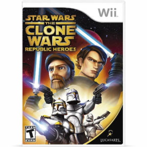 Star wars the clone wars republic heroes - Wii (Completo)